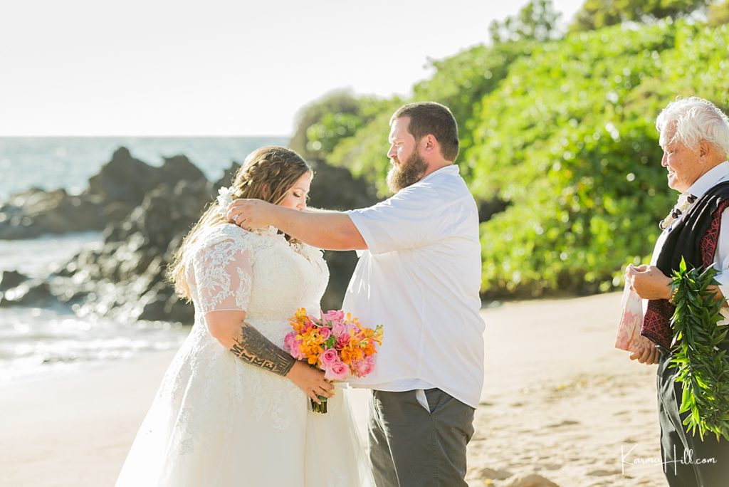 Beach Wedding in Hawaii