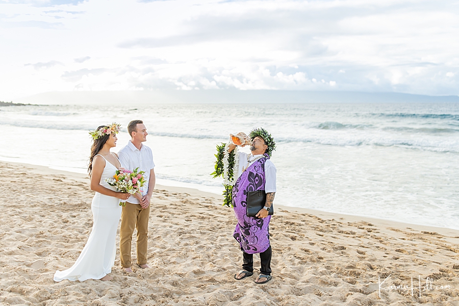 Maui wedding vow renewal
