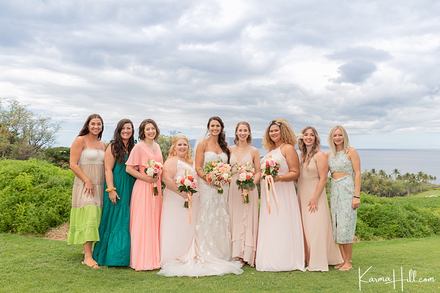 bridesmaids photography