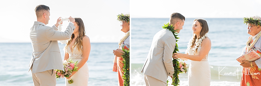 maluaka beach wedding photography
