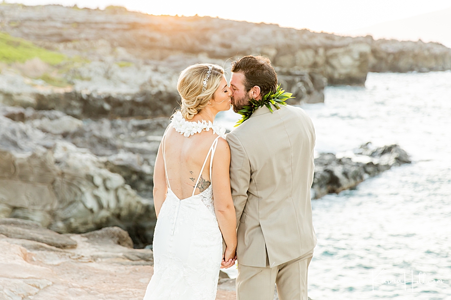 best beaches in maui for sunset wedding