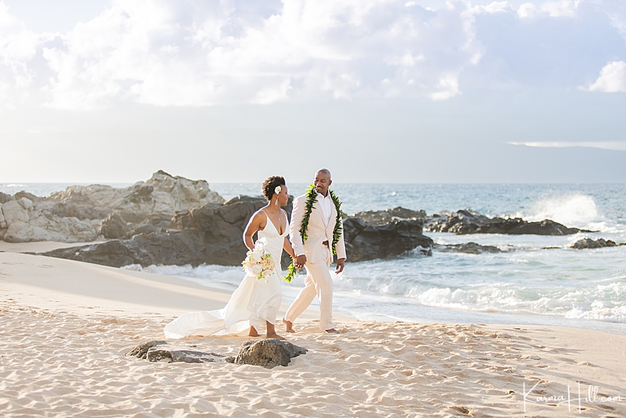 ironwoods beach maui wedding	
