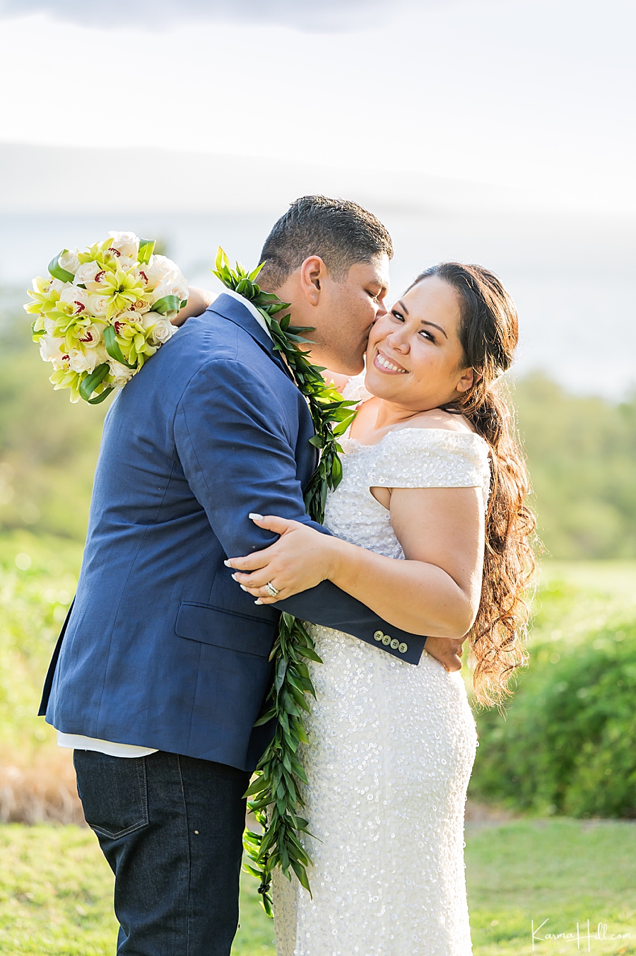 Hawaii bride groom photography
