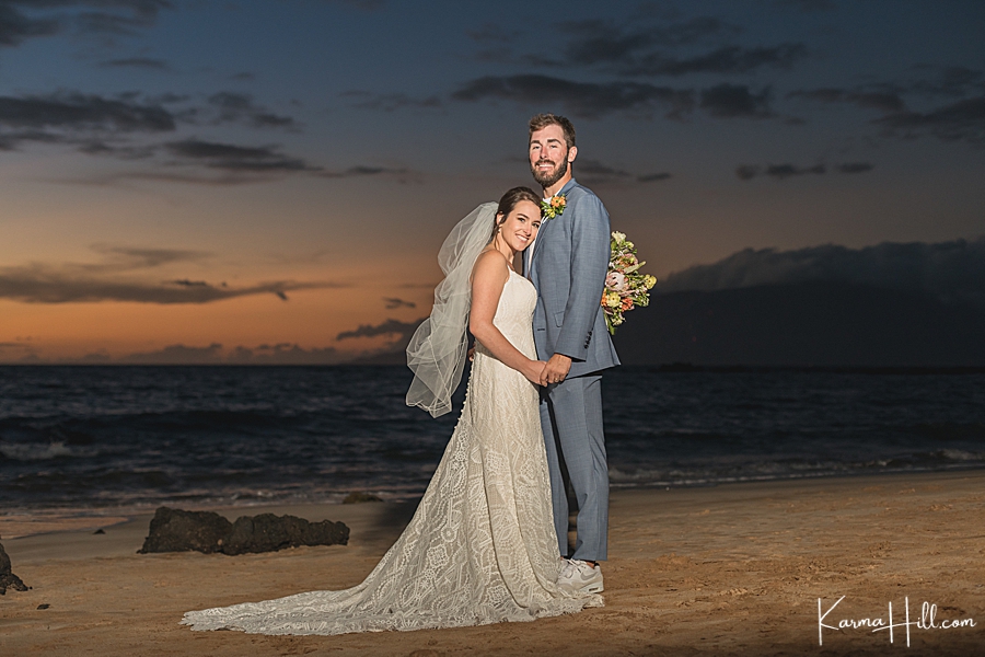 sunset Maui weddings
