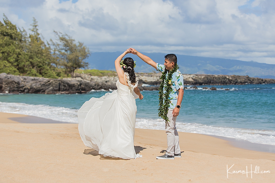 wedding in Maui
