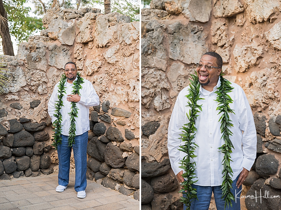 best groom looks for hawaii wedding