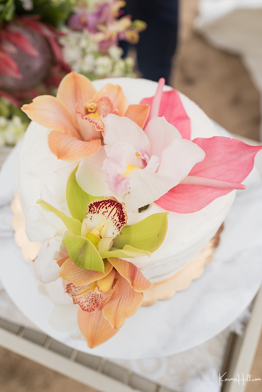 wedding rustic hawaiian bouquet detail photography