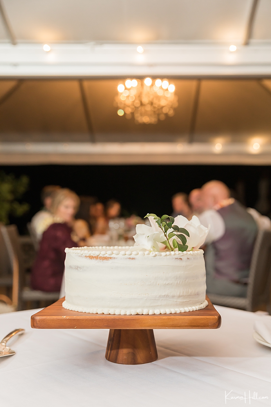 wedding cake detail photography