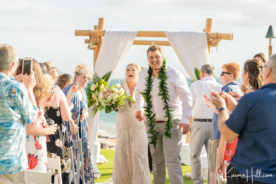 best venues in maui for sunset wedding