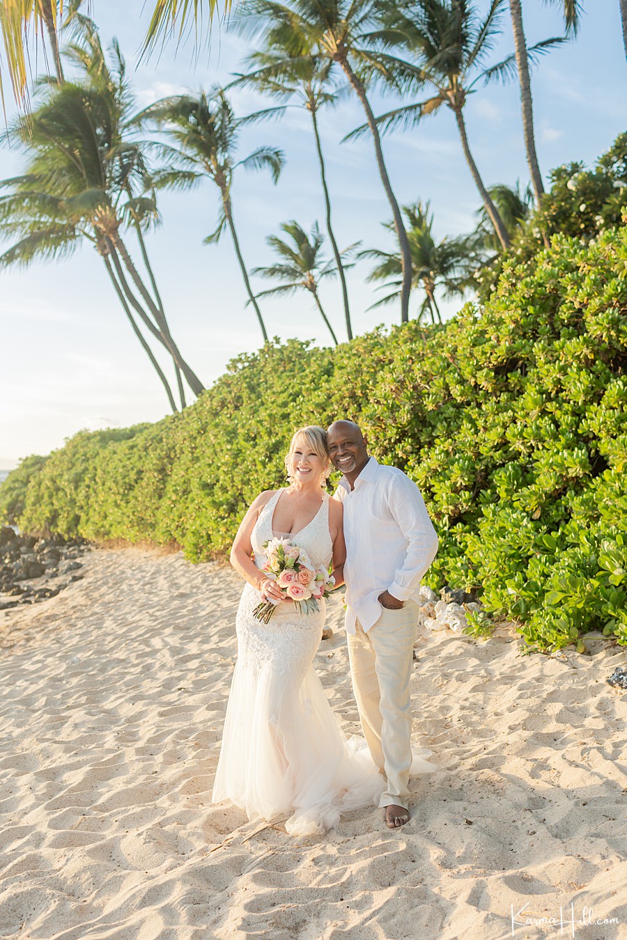 Maui wedding vow renewal
