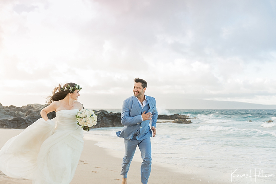 Maui destination wedding 
