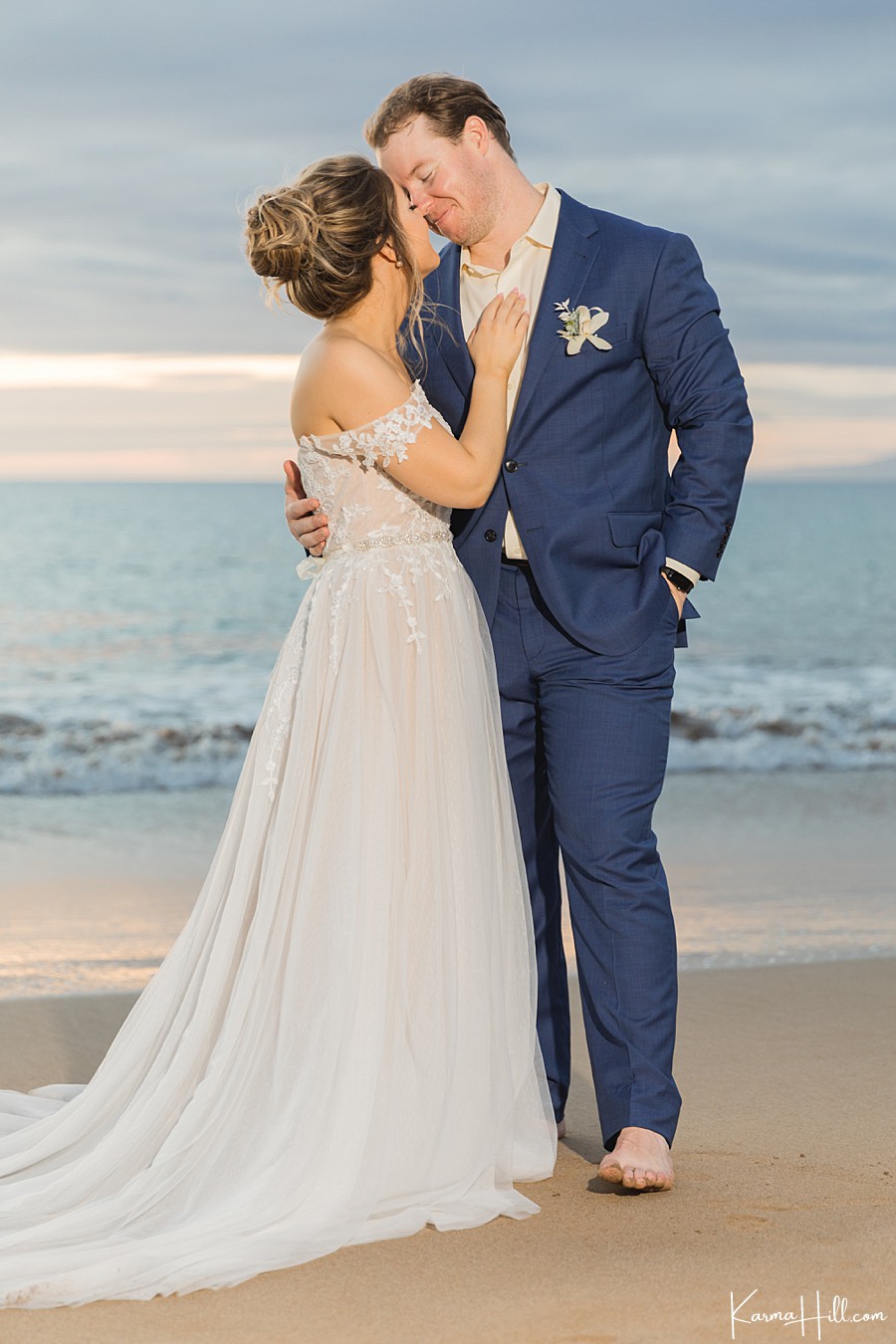 Beach wedding in Maui
