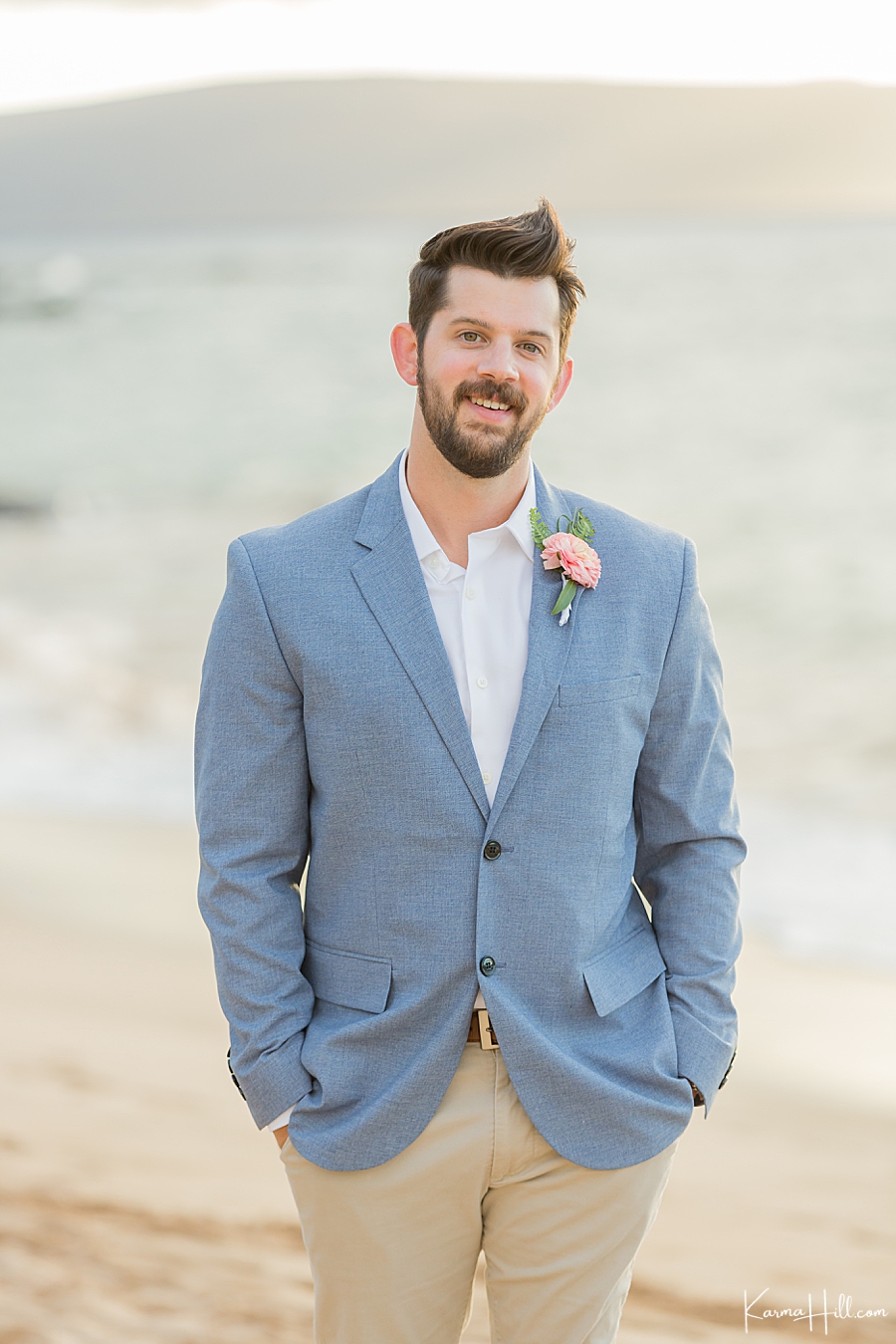 best outfit for groom for maui wedding