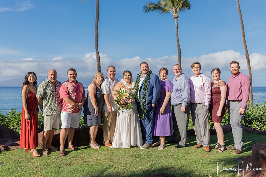 family wedding photography hawaii