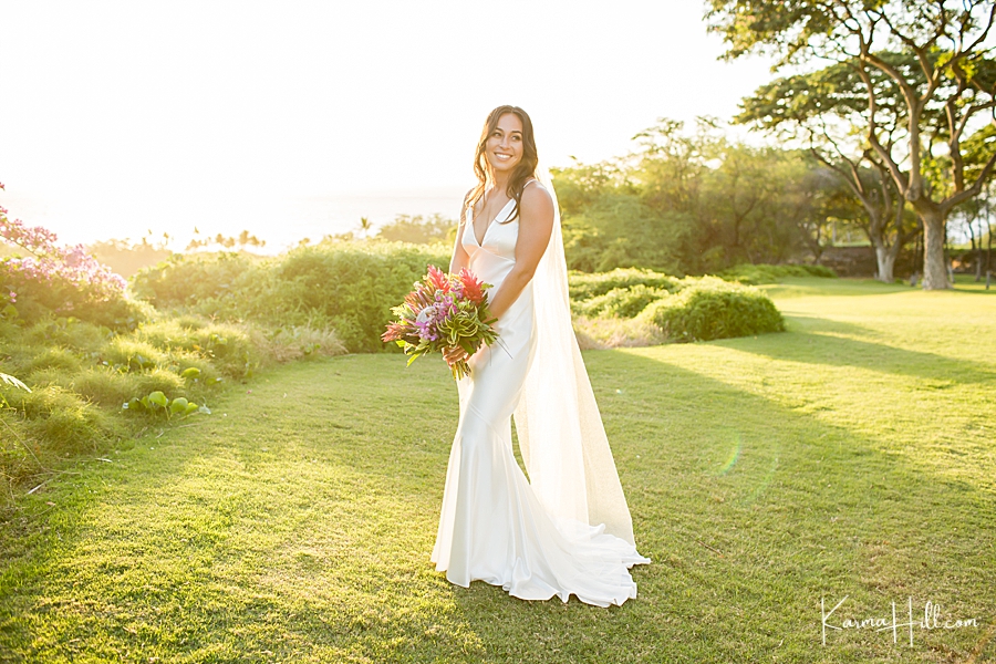 bridal dresses for hawaii venue wedding