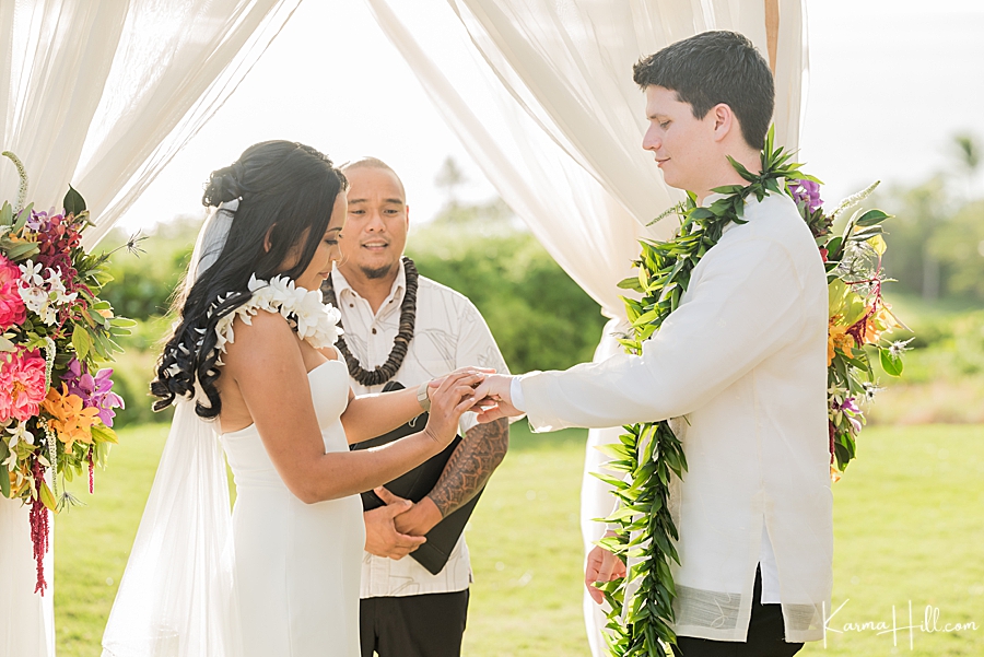 Maui destination wedding 