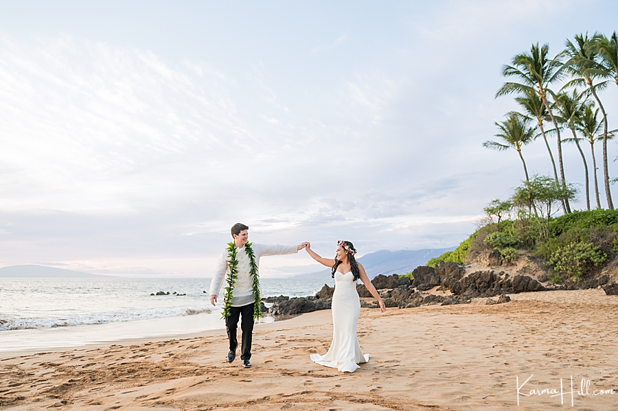 best location in maui for sunset wedding