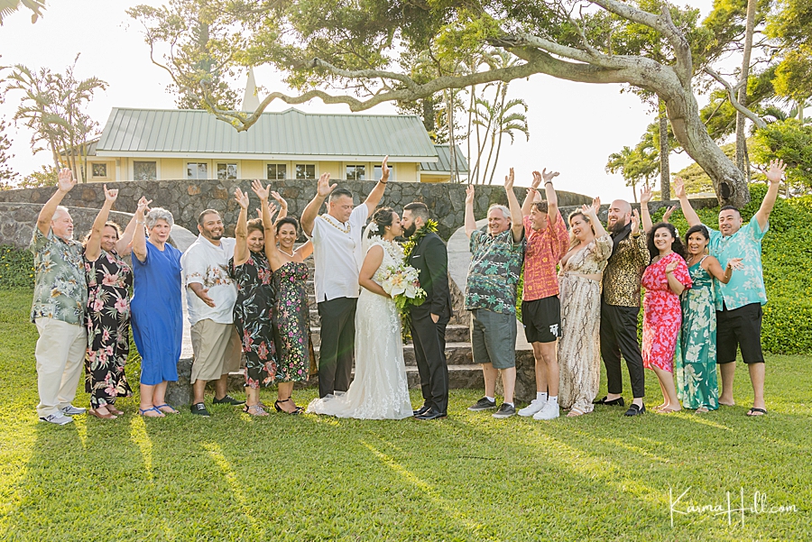 family wedding photographers in maui