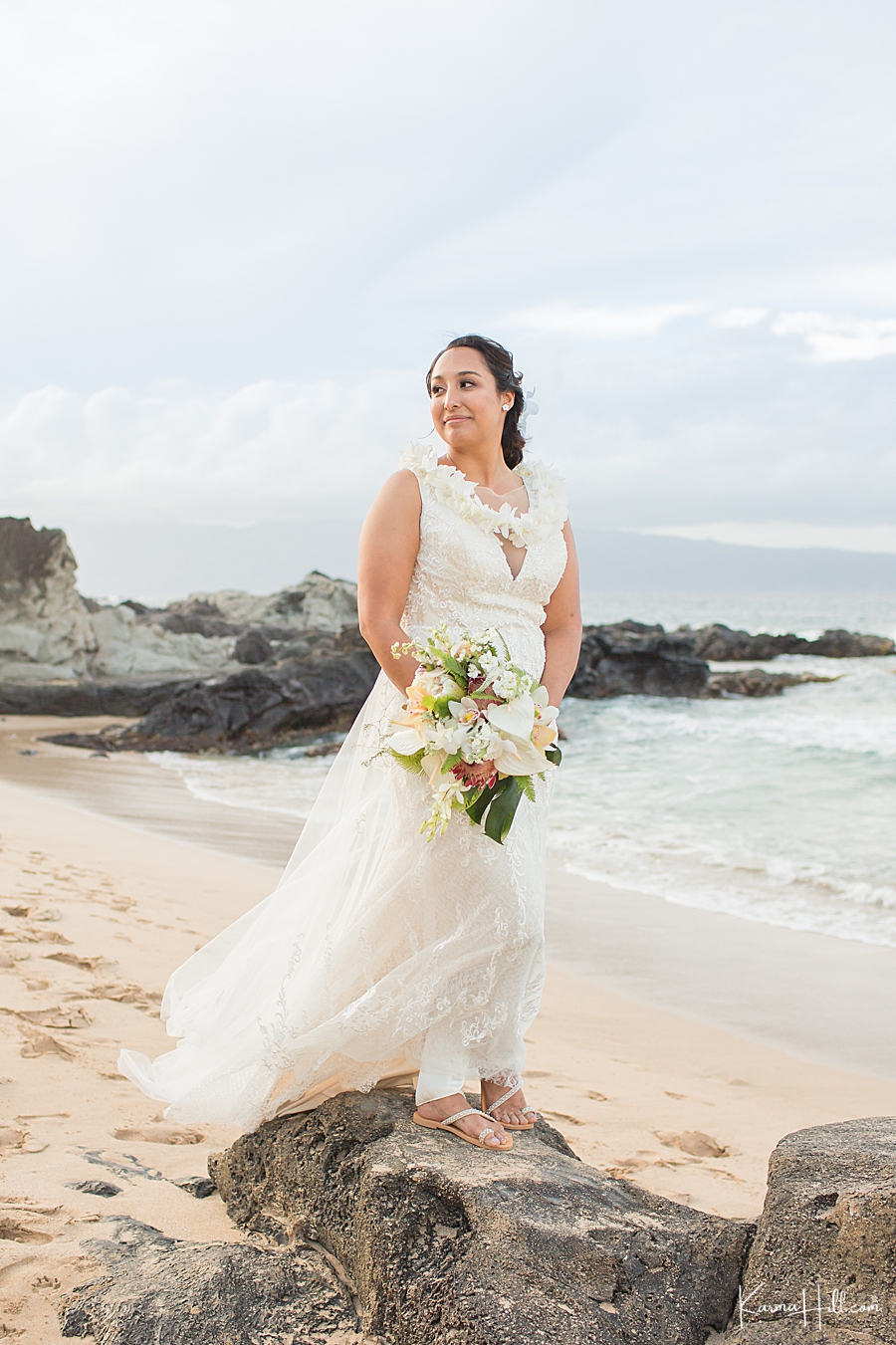bridal dresses for hawaii wedding