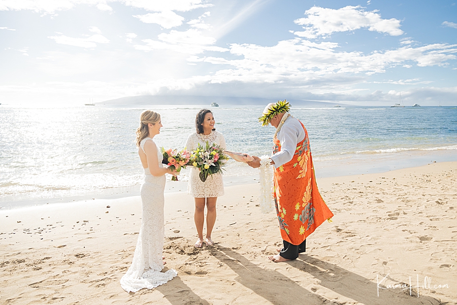 Maui Lahaina Shores Wedding Packages 