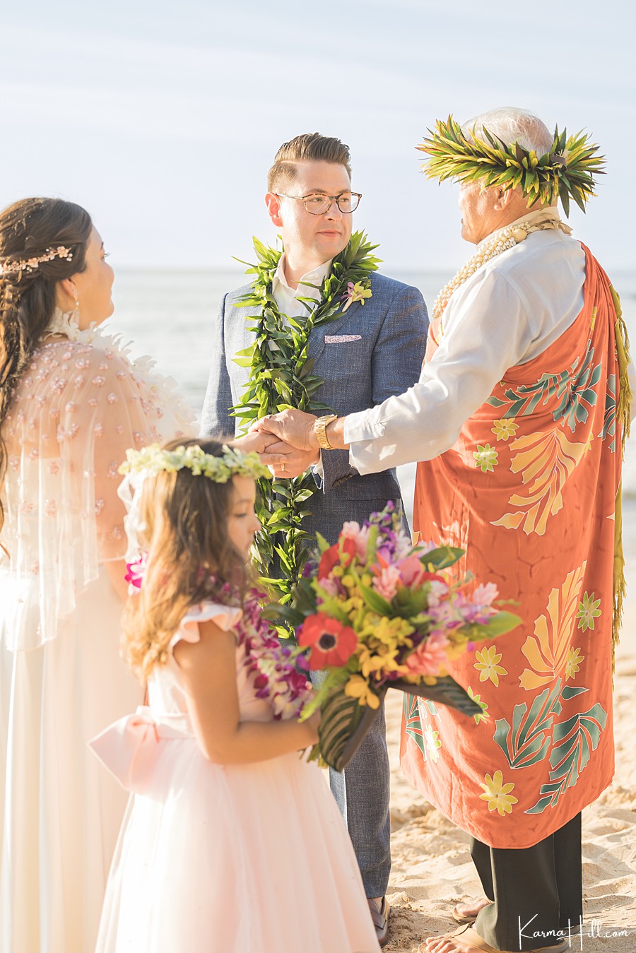 hawaii elopement ceremony photographers