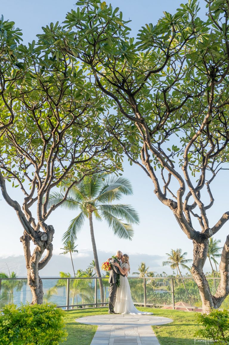 Upscale & Intimate - Ellen & Jason's Maui Venue Wedding