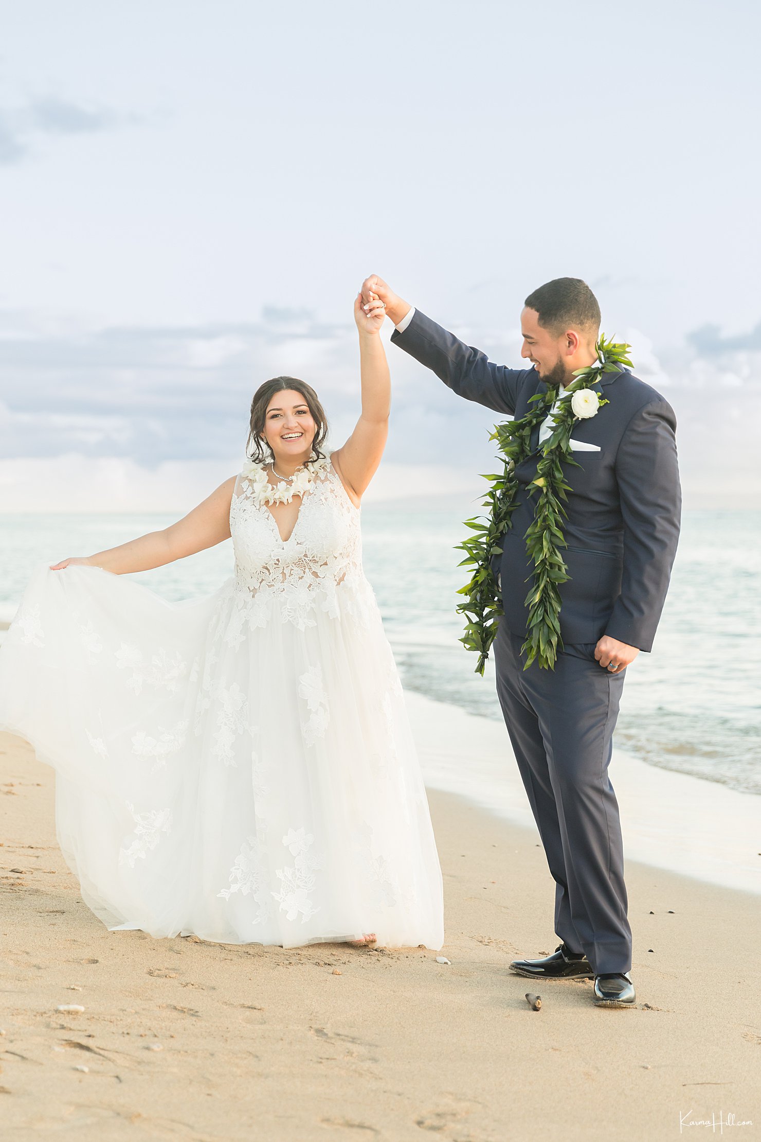 sunset Beach wedding in Maui