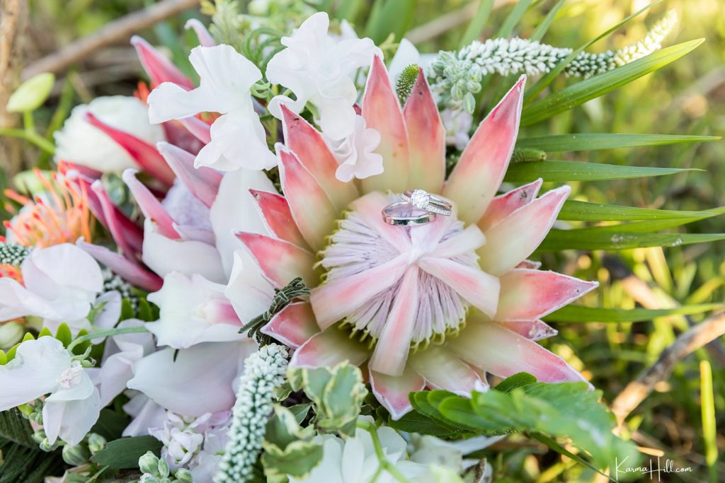dellables rustic hawaiian bouquet