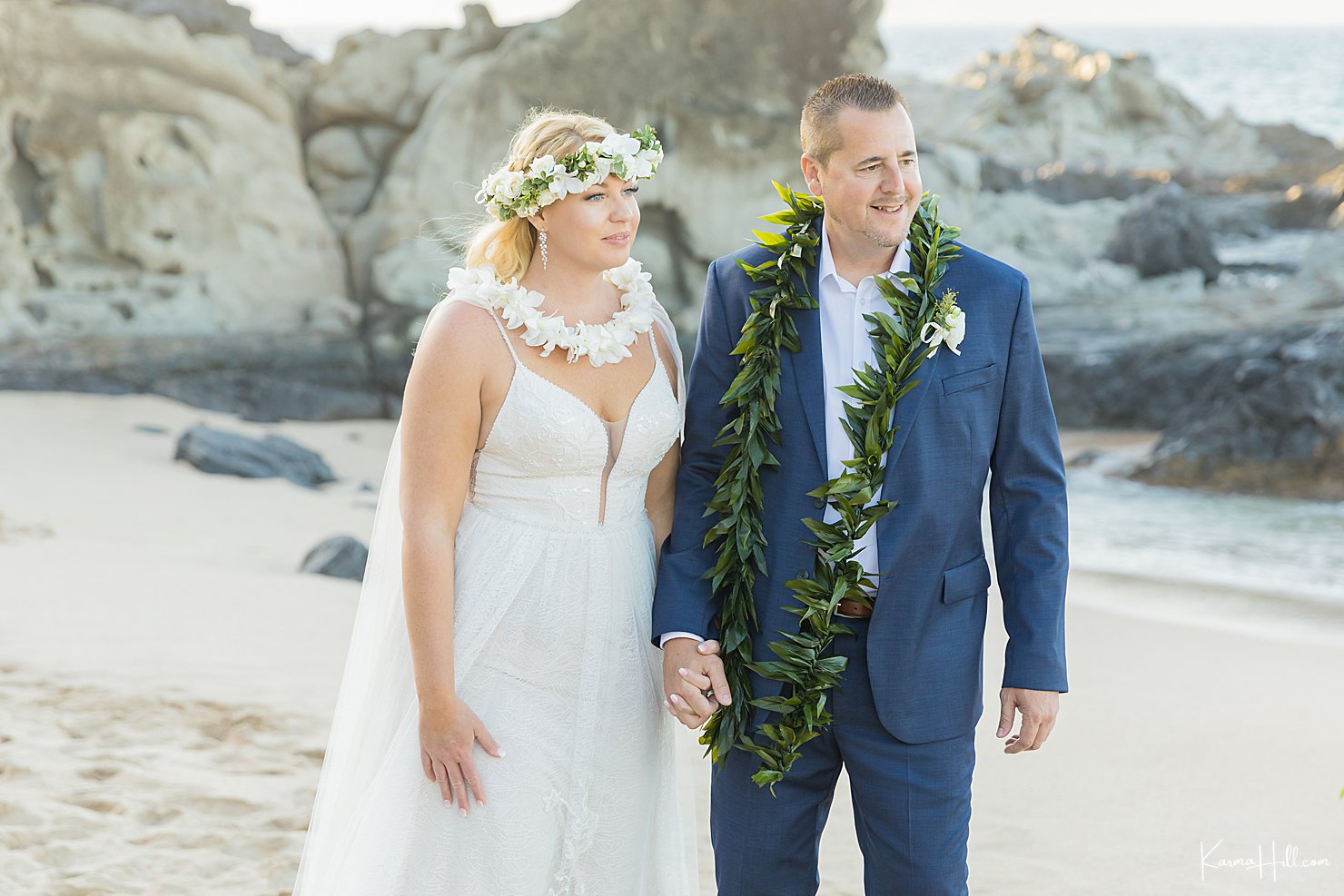 Elegantly Dreamy - Kelsey & Monte's Maui Beach Elopement