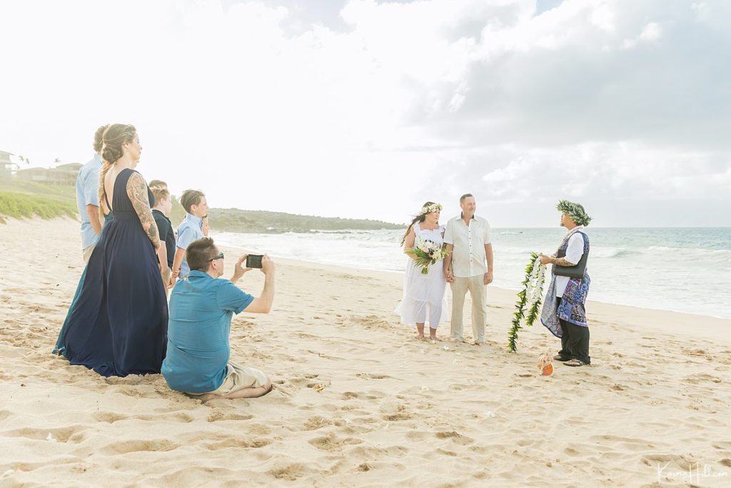 ironwoods beach maui wedding