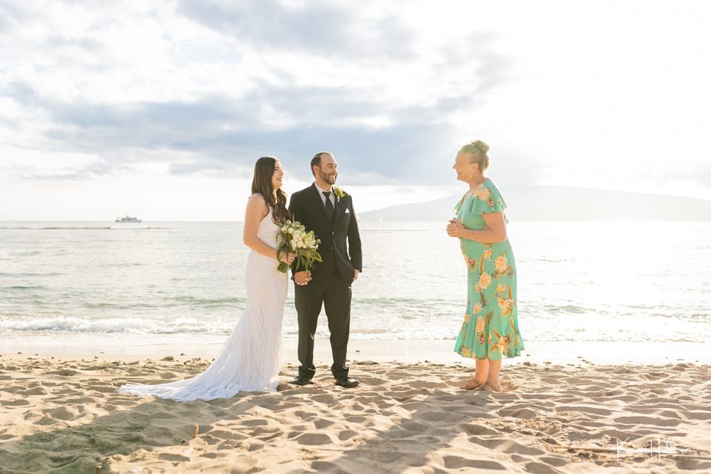 Lahaina Shores beach maui wedding