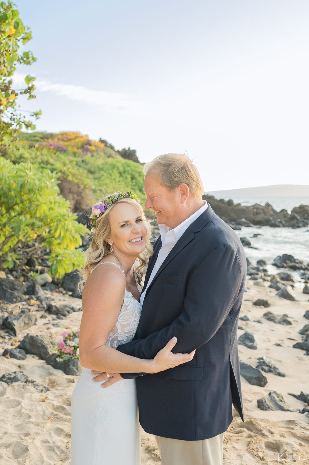 An Intimate Sunset - Leah & Shannon Elope In Maui