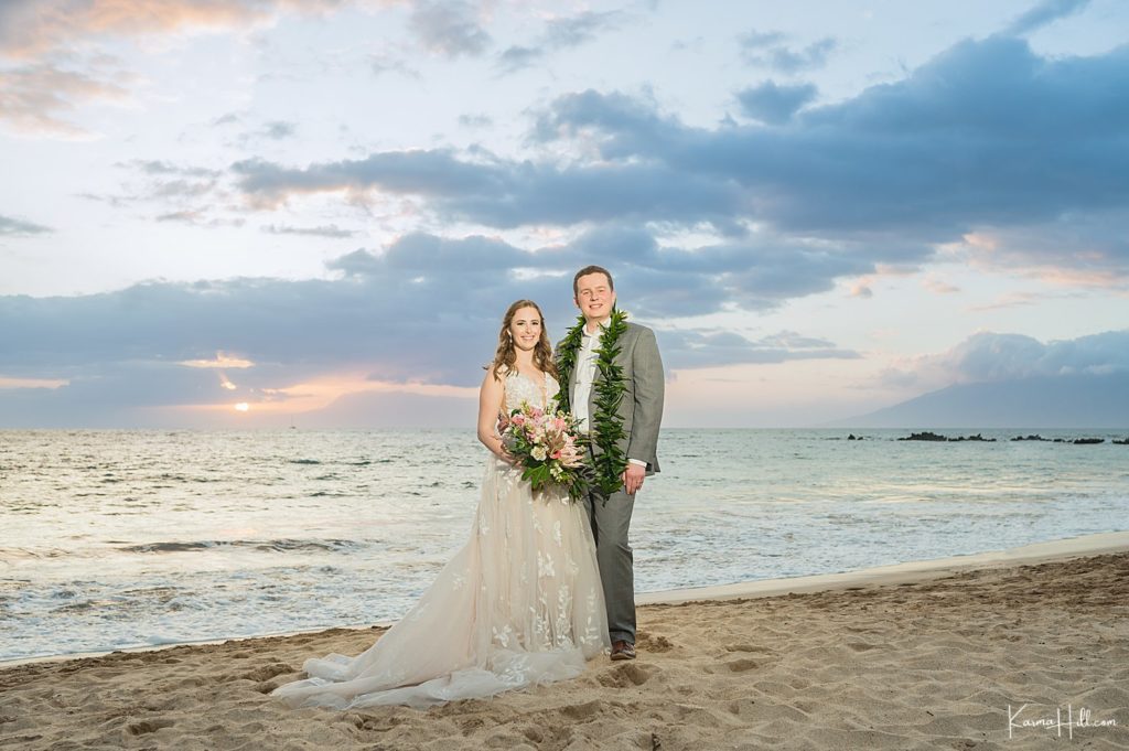 Hawaii beach elopement