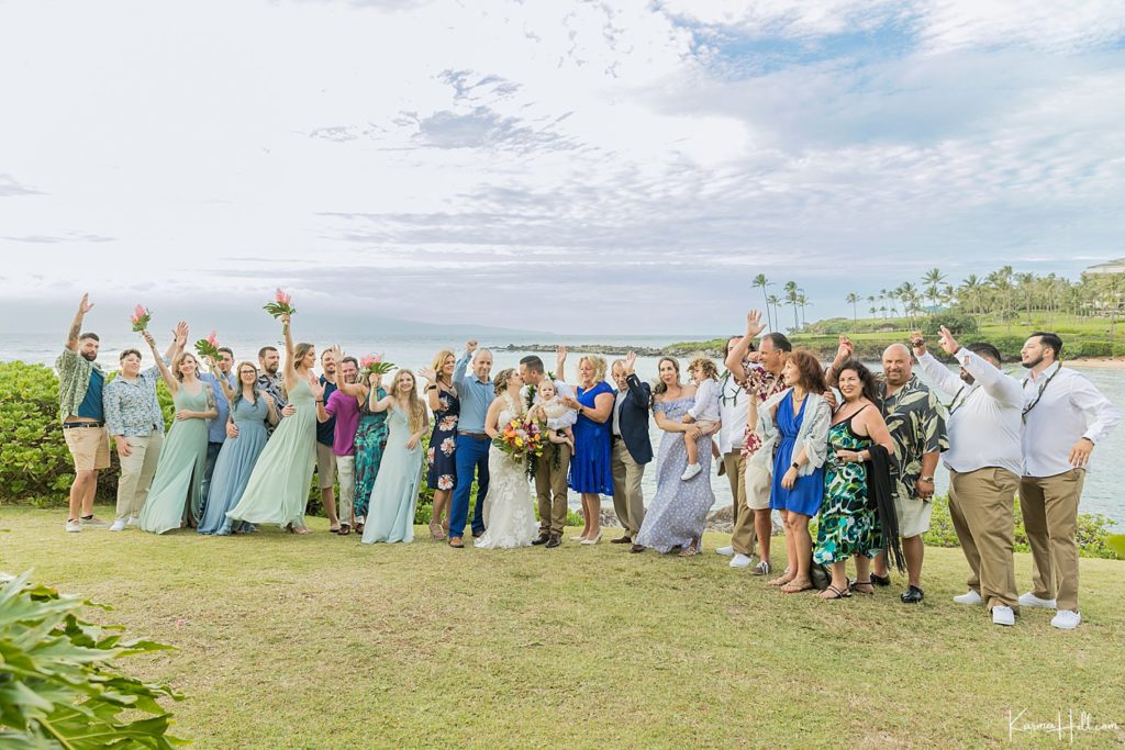 hawaii family wedding photography