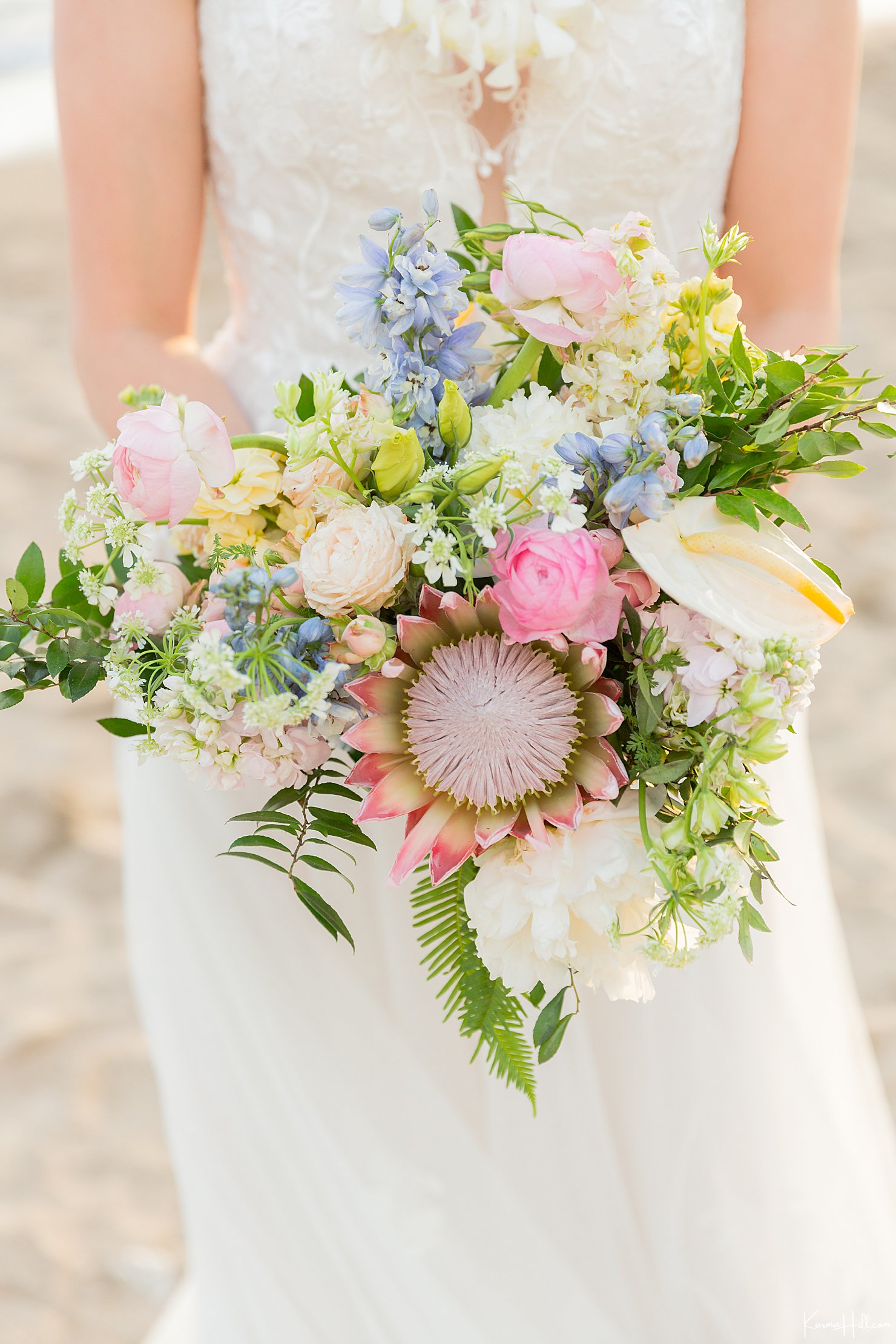Beach Wedding in Hawaii Bouquet