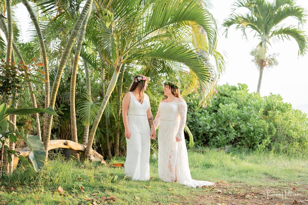 Tropical Maui Destination Wedding