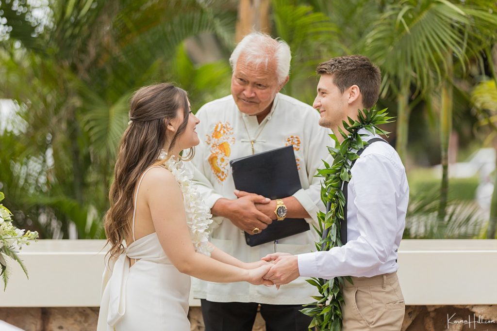 Hawaii Venue Wedding Ceremony