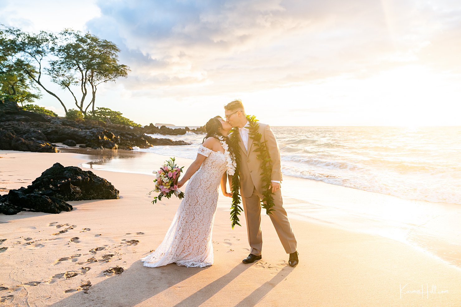 Day We've Dreamt Of - Mimi & Tyler's Hawaii Beach Elopement