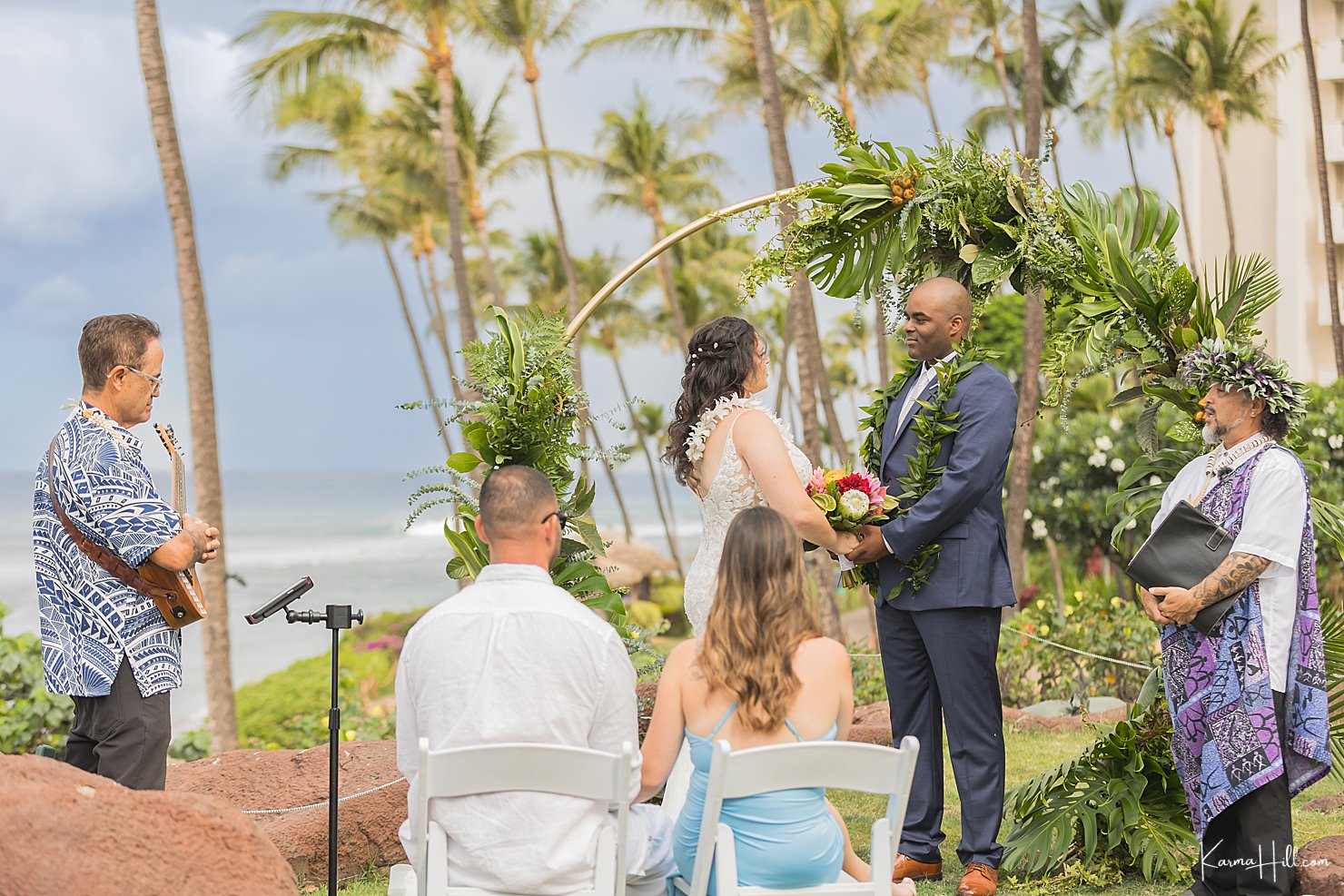 Maui wedding at the Hyatt