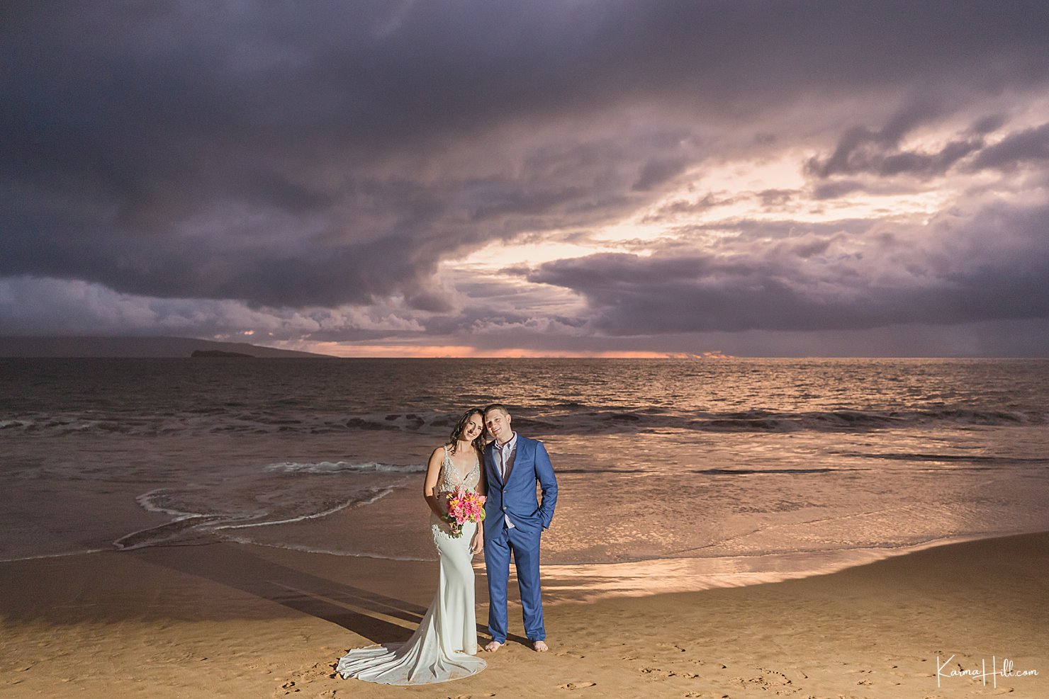 Maui sunset elopement