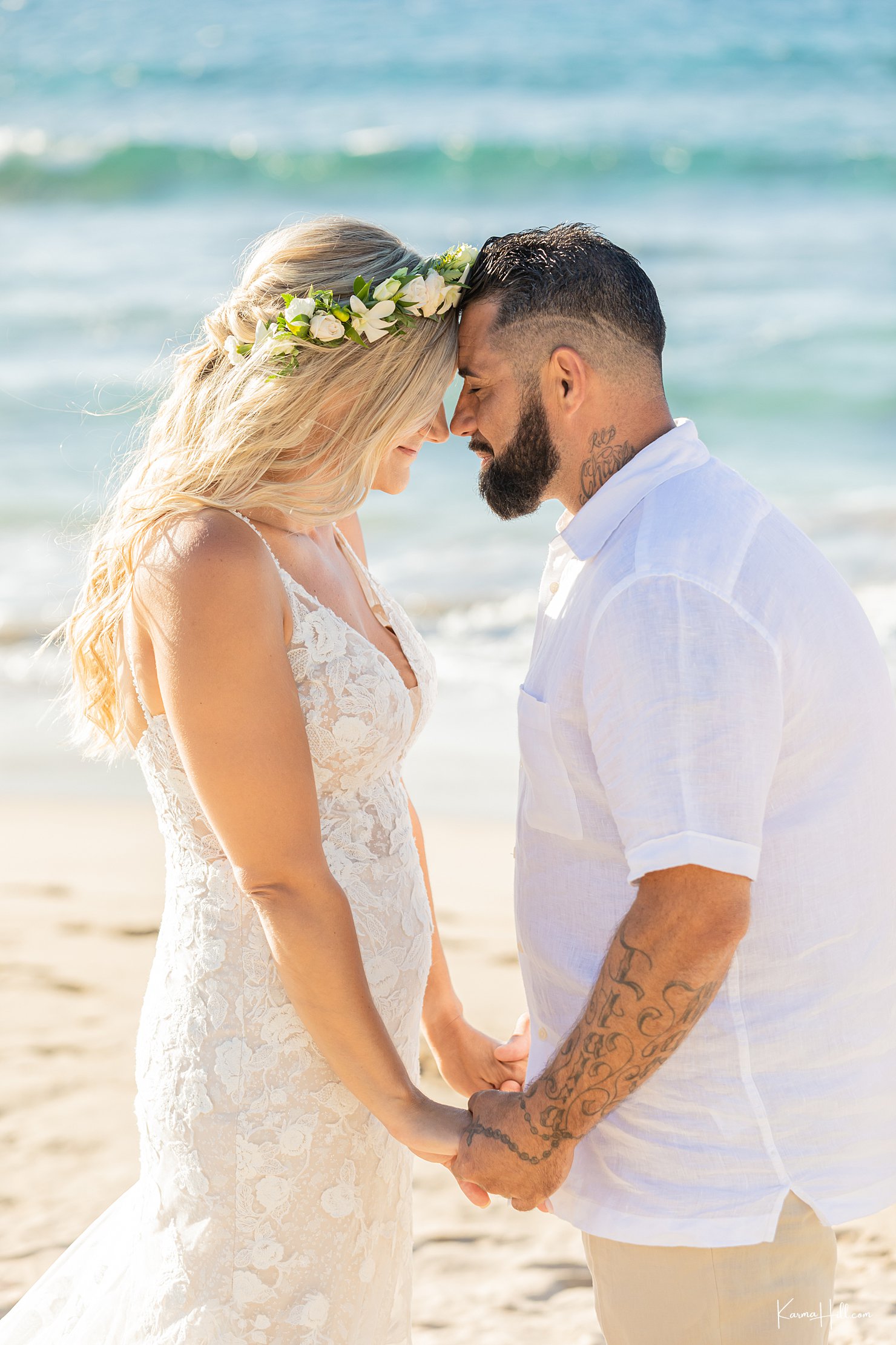 Maui wedding vow renewal