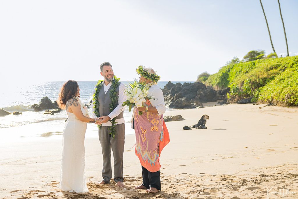 Maui Beach Wedding at Polo Beach