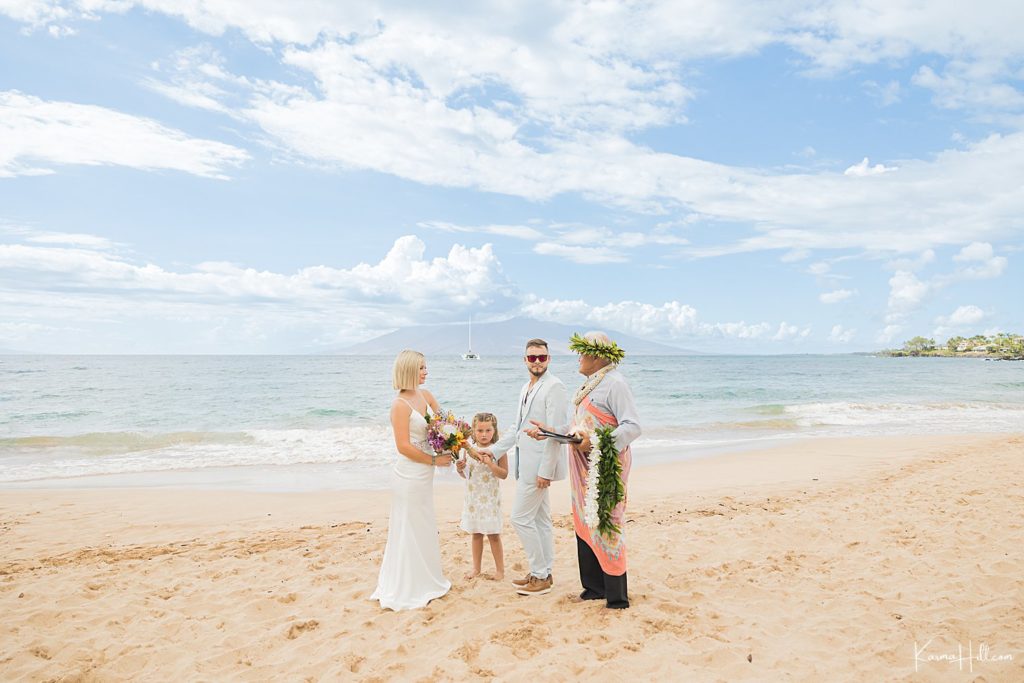 Maui Wedding ceremony