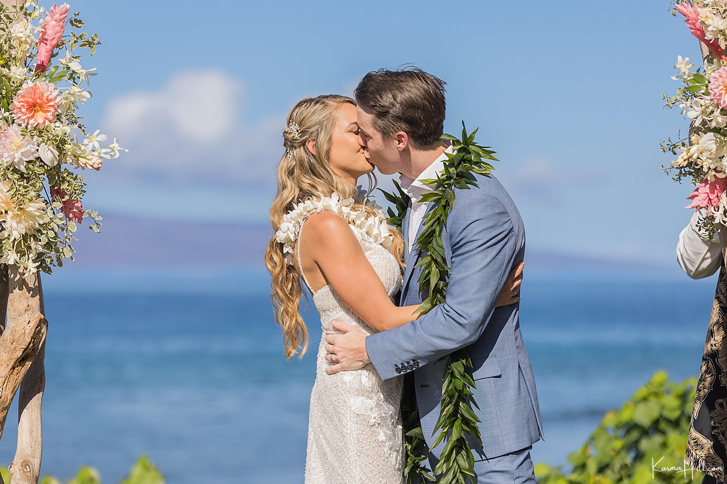 oceanfront Maui Destination Wedding