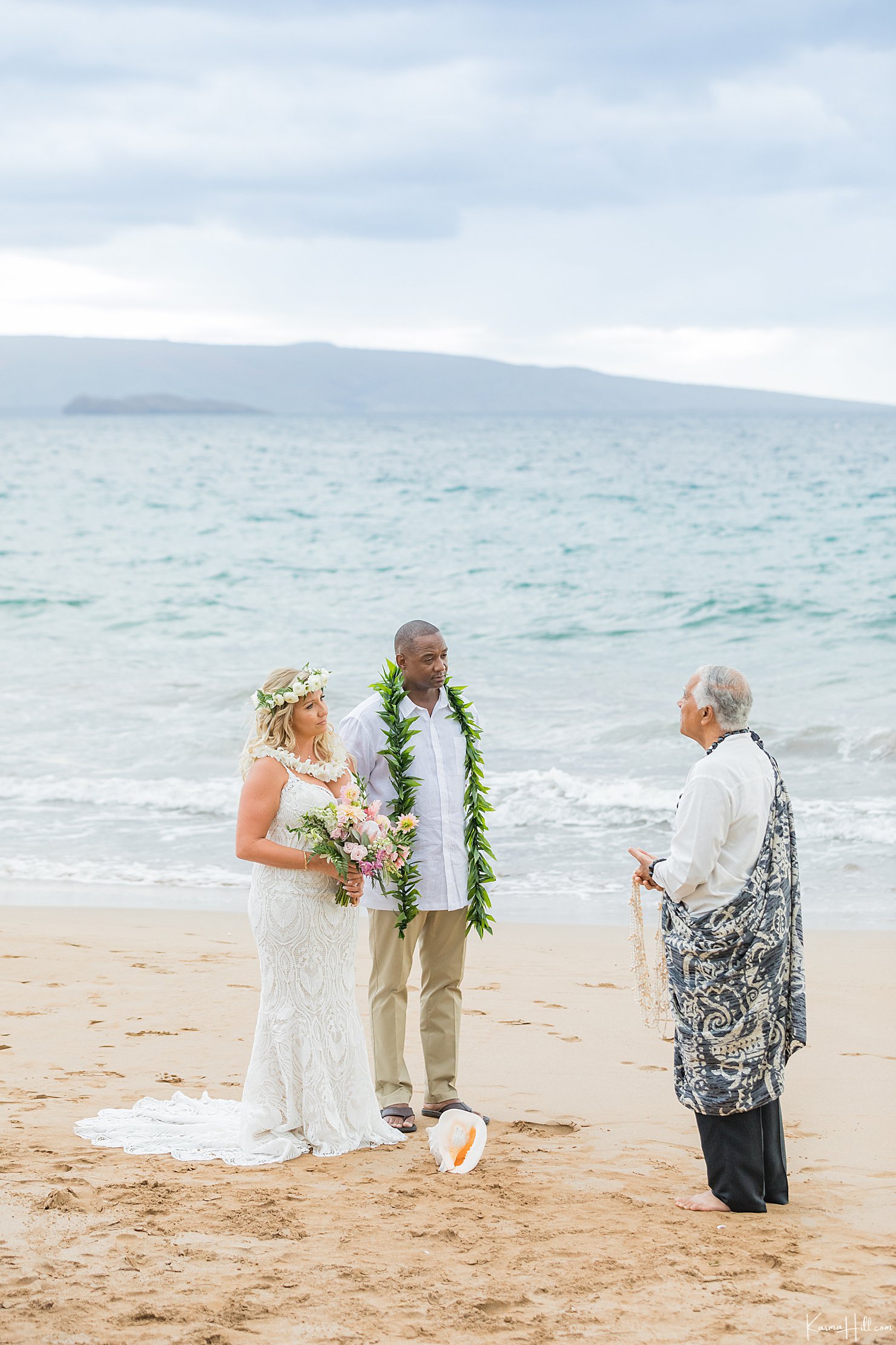 Maui Beach Wedding with Rev Joe Miles