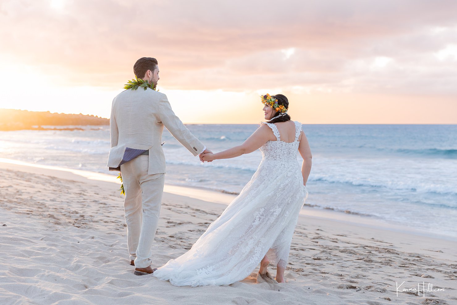 Maui Wedding Coordinator on the beach