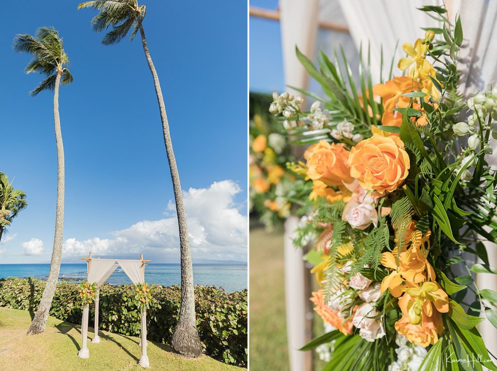Maui Venue Wedding at Merrimans