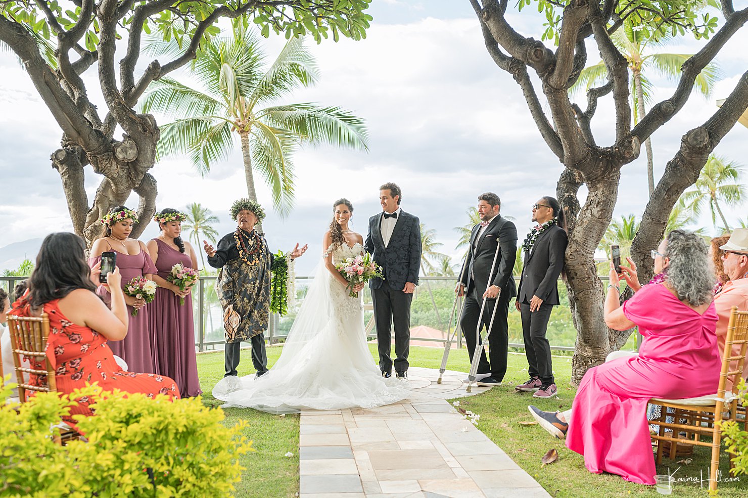 Maui Four Seasons Wedding at Plumeria Point