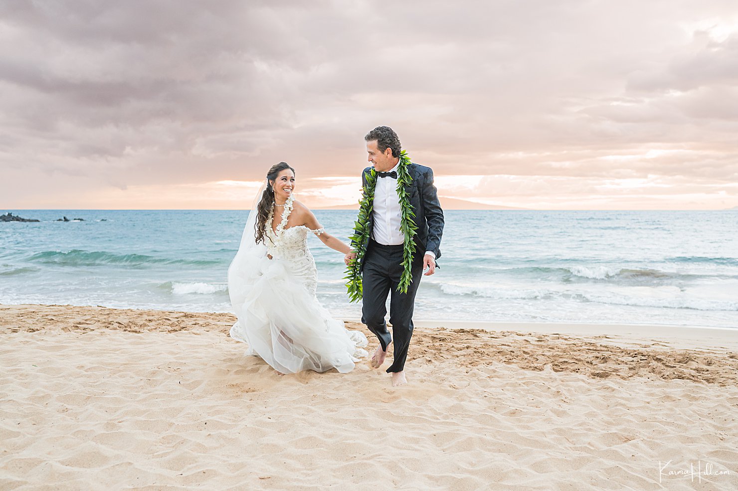 Sunset Wedding at the Four Seasons Maui