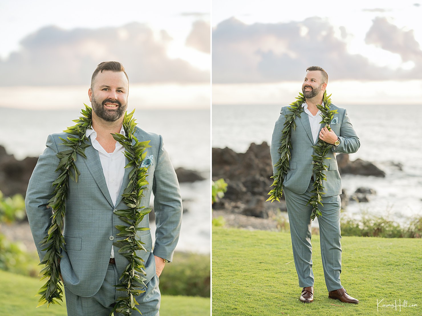 Maui groom - Wailea Beach Resort Wedding